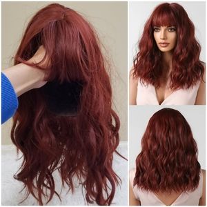 SOLD Red wig medium length